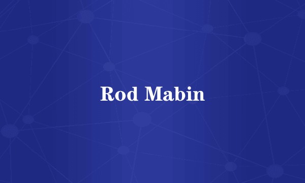 Rod Mabin