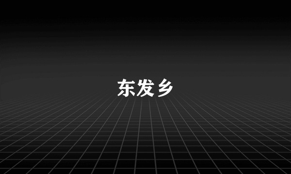 东发乡