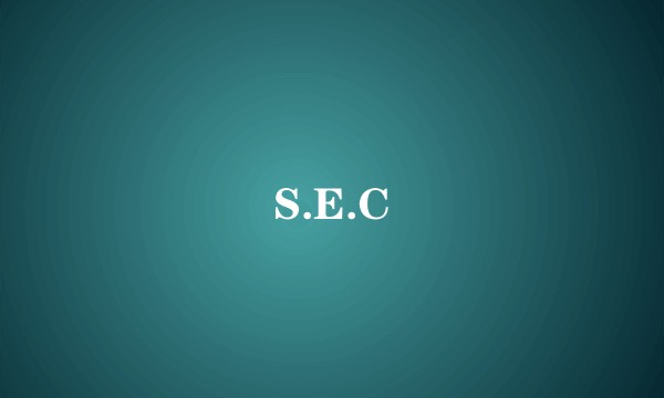 S.E.C