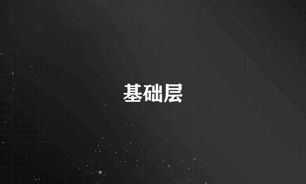 基础层