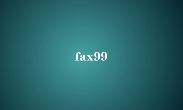 fax99