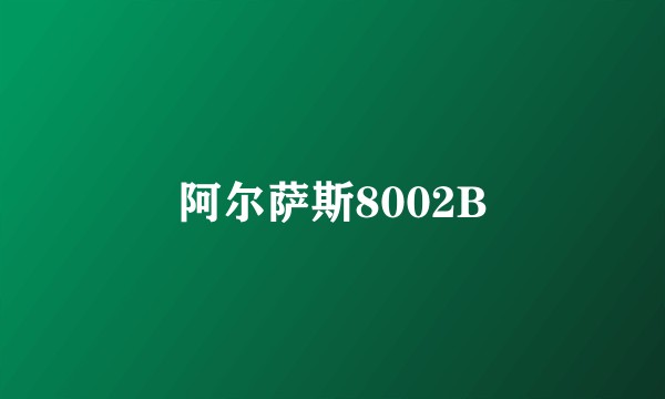 阿尔萨斯8002B