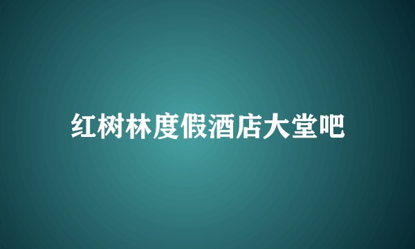 红树林度假酒店大堂吧