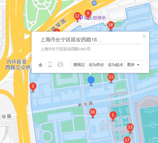 延安西路1882号