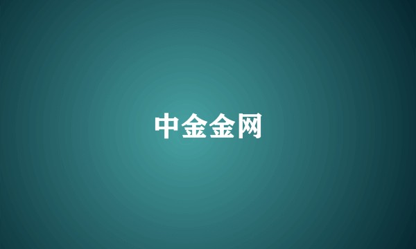 中金金网