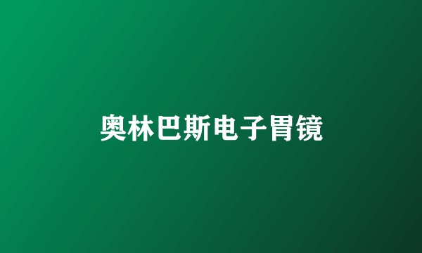奥林巴斯电子胃镜