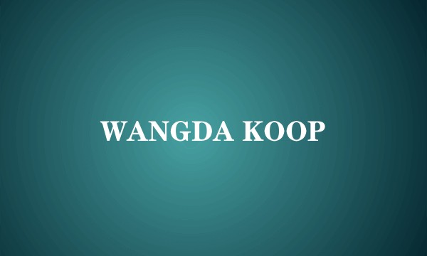 WANGDA KOOP