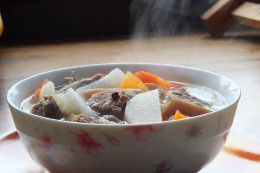 山药萝卜羊肉汤