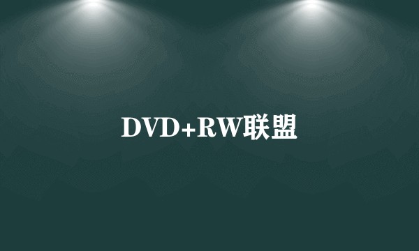 DVD+RW联盟