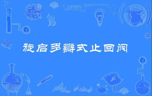 旋启多瓣式止回阀