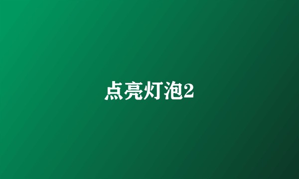 点亮灯泡2