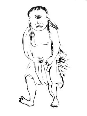 独目人