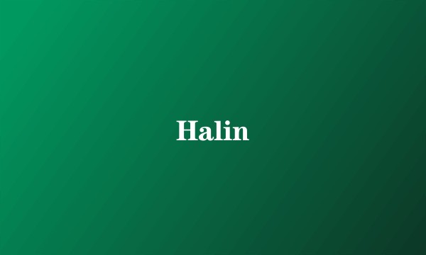 Halin