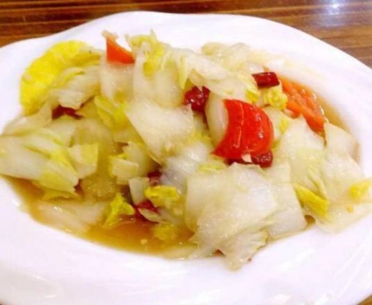 醋溜白菜片