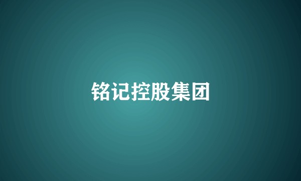 铭记控股集团
