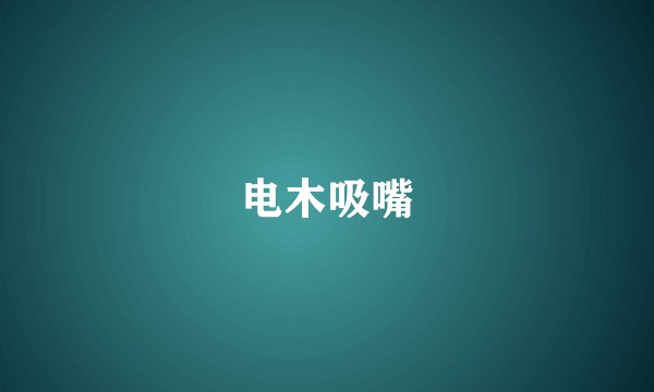 电木吸嘴