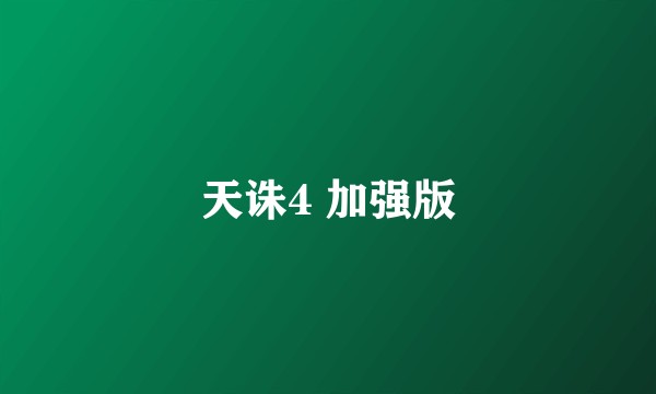 天诛4 加强版