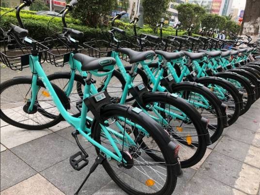 共享单车(自行车出行共享经济服务)