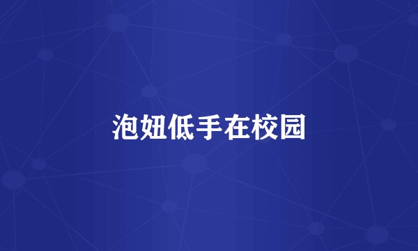 泡妞低手在校园