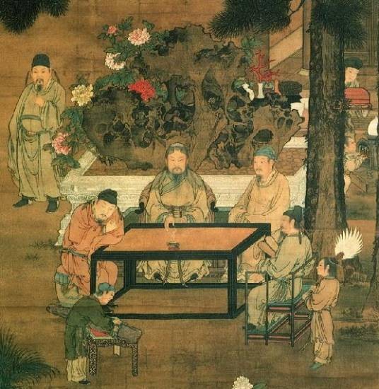 十八学士图（唐代阎立本创作绢本设色画）