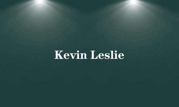 Kevin Leslie
