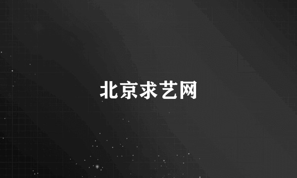 北京求艺网