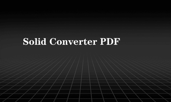 Solid Converter PDF
