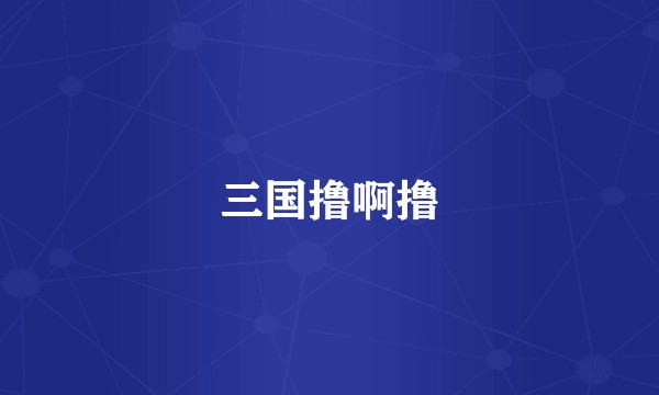 三国撸啊撸