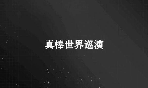 真棒世界巡演