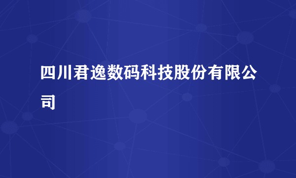 四川君逸数码科技股份有限公司