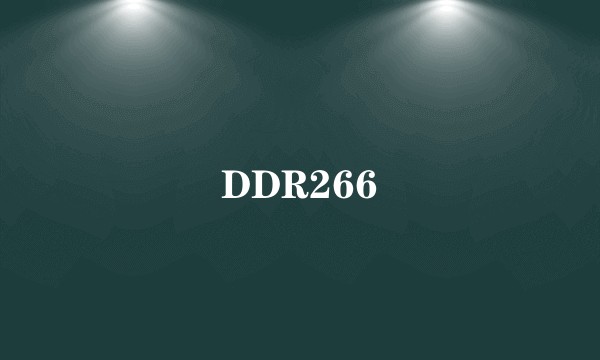 DDR266