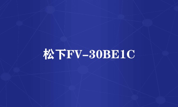 松下FV-30BE1C