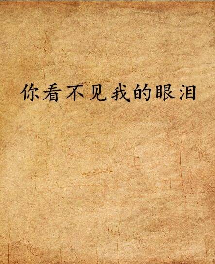 你看不见我的眼泪