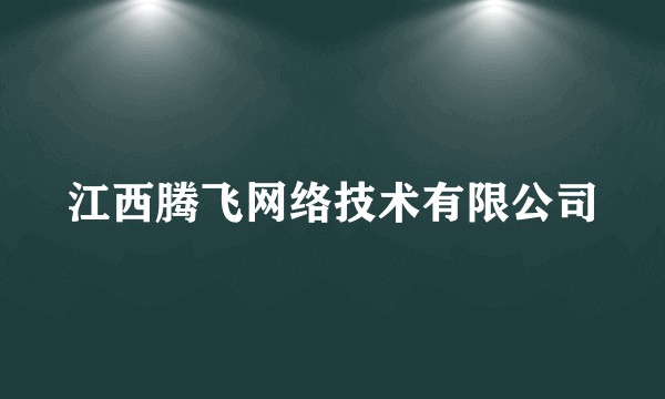 江西腾飞网络技术有限公司