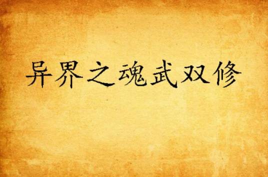 异界之魂武双修