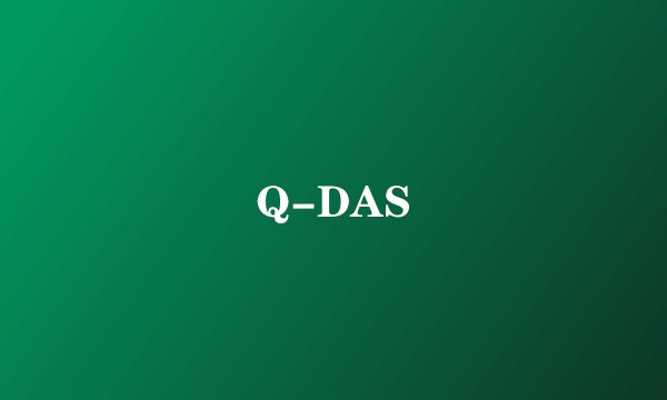 Q-DAS