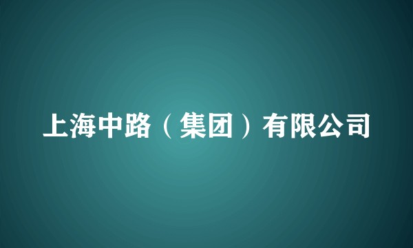 上海中路（集团）有限公司