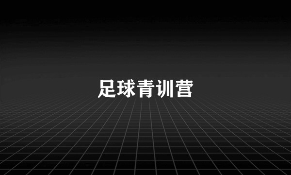 足球青训营