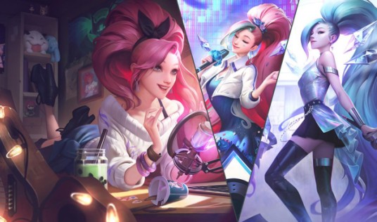 K/DA ALL OUT（游戏《英雄联盟》中的萨勒芬妮皮肤）