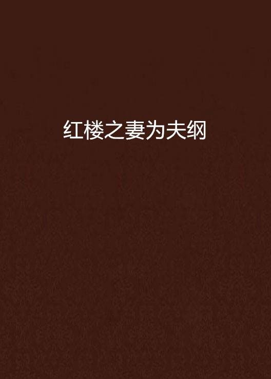红楼之妻为夫纲