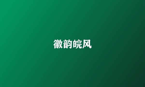 徽韵皖风