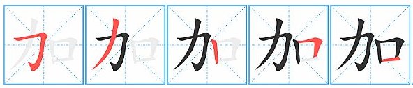 加字的偏旁部首是什么？
