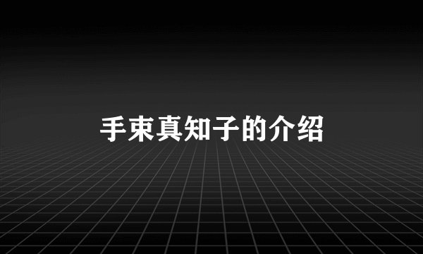 手束真知子的介绍