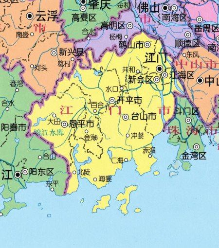 江门在哪个方位