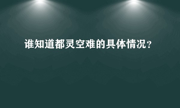 谁知道都灵空难的具体情况？