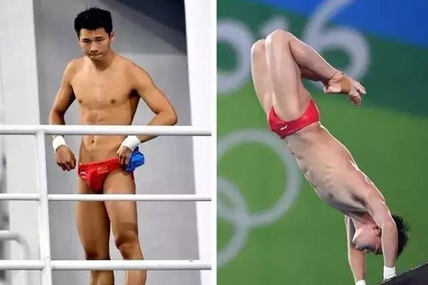 跳水运动员陈艾森为什么激凸