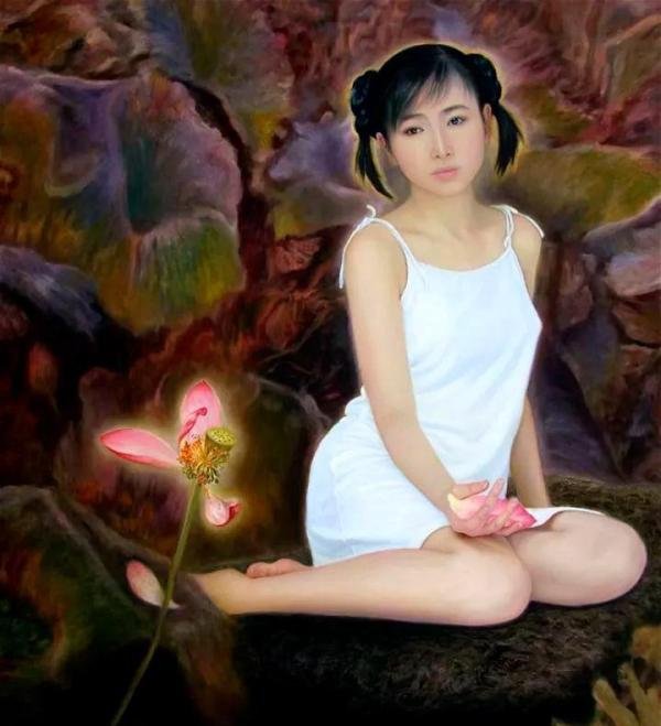 他画女儿30多幅人体，至今无人超越，1亿都不肯卖！网友：玩噱头