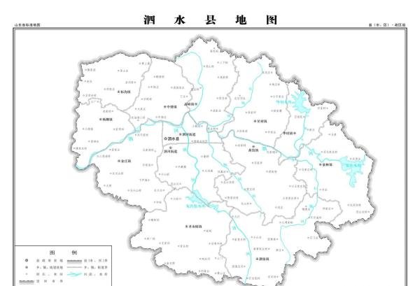 济宁市泗水县地图