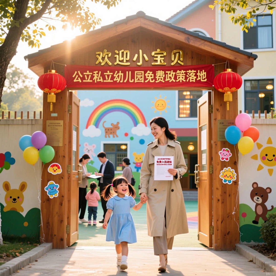 2025.9.1幼儿园免费是公立还是私立