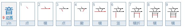 音的部首是立还是日？